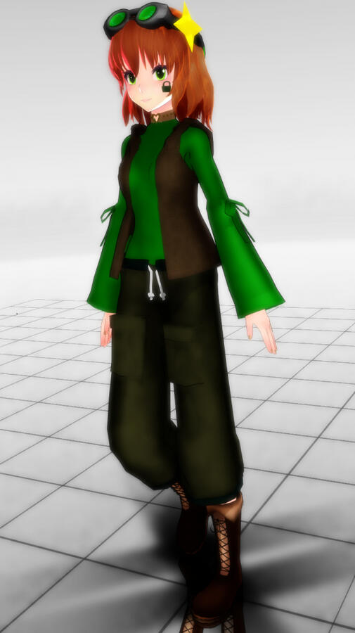 An old Tammy MMD model